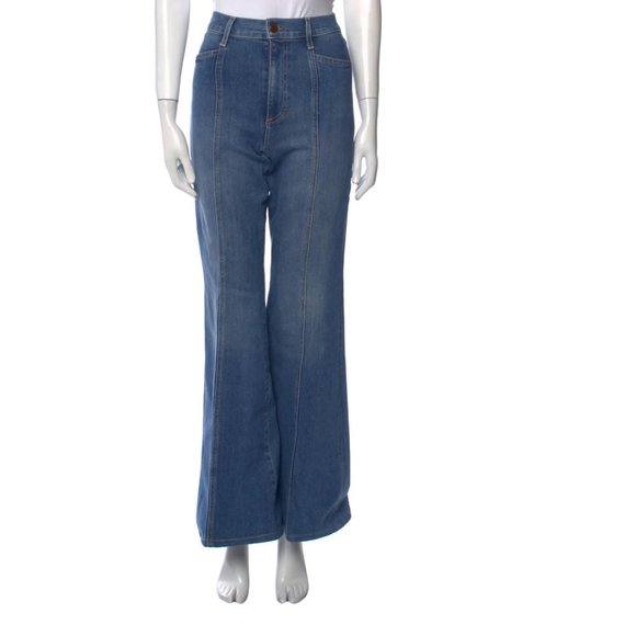 ALICE + OLIVIA High-Rise Wide Leg Jeans Size: M | US 29 Most comfortable denim - Picture 1 of 4
